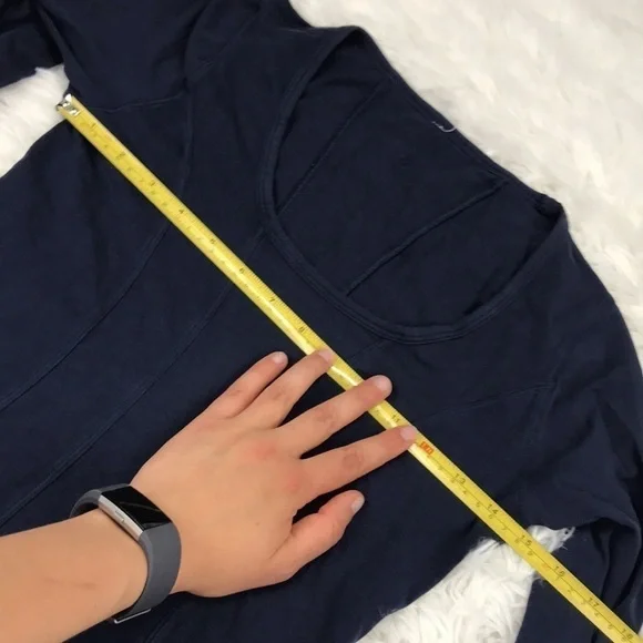 Lululemon Between The Lines Long Sleeve Deep Navy - Picture 6 of 8